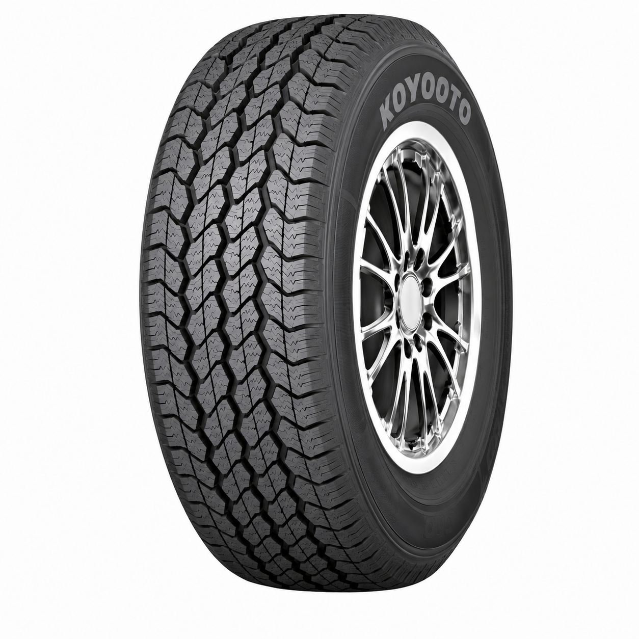 KOYOOTO-All-Terrain- Off-Road- Tire-with-Aggressive-Block Tread-KT2000 KOYOOTO KT2000 commercial truck tire tread design