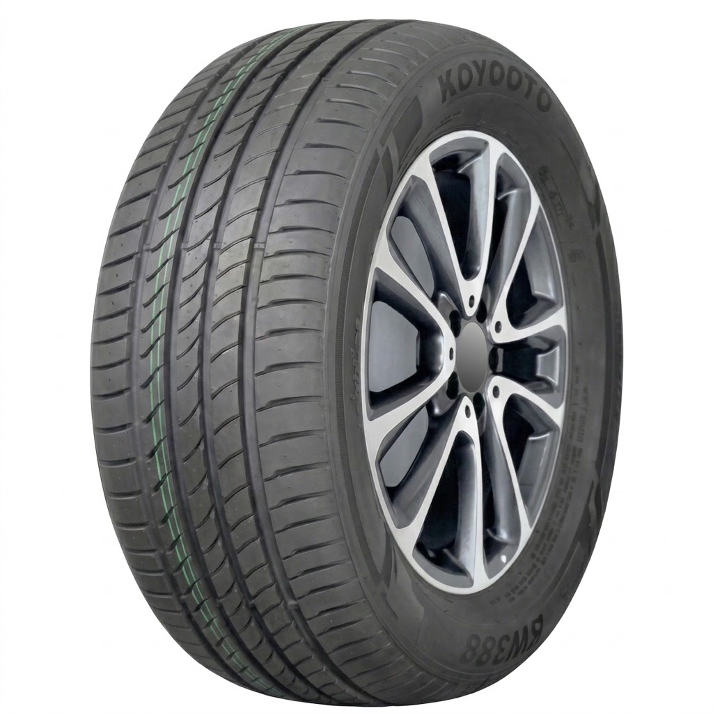 KOYOOTO Ultra-Quiet Touring Tire kw388 KW388 High Performance Radial Passenger Car Tire Tread Pattern