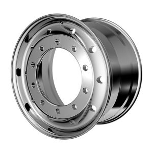 Forged aluminum truck wheel 22.5x11.75