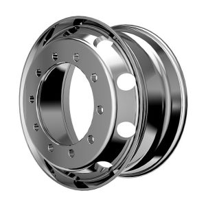 Forged aluminum truck wheel 22.5x9.00