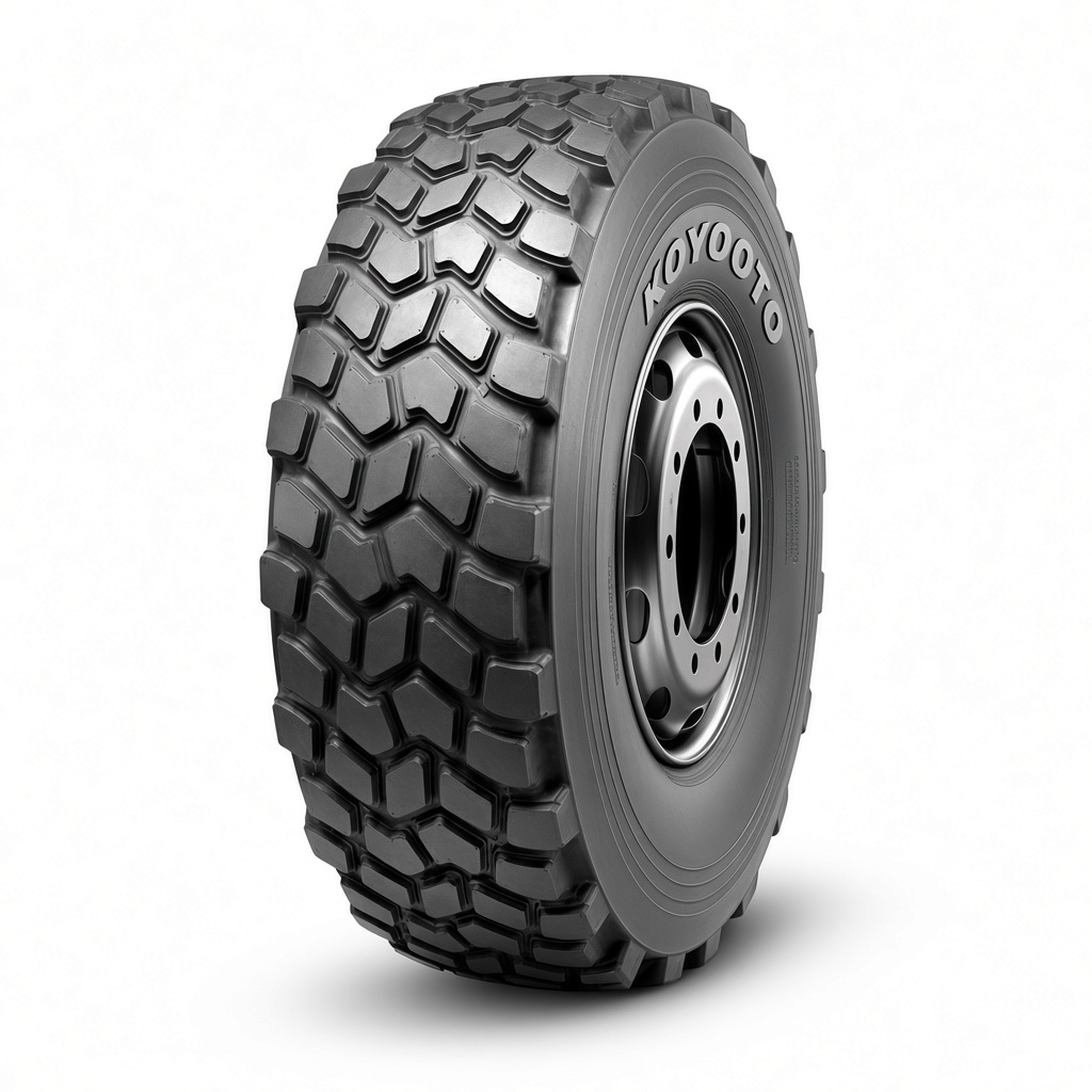 KOYOOTO KM708 Military Off-Road Truck Tire KOYOOTO KM708 heavy-duty off-road military truck tire